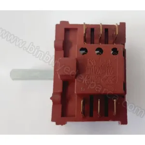 Fırın Çevirme Düğmesi Komütatör 3 Yollu 17mm