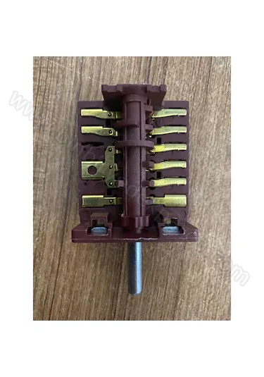 Fırın Çevirme Düğmesi Komütatör 6+4 6lı 23mm