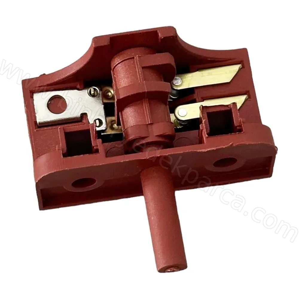 Fırın Mini Çevirme Şalteri Komütatör Anahtar 2li 20mm