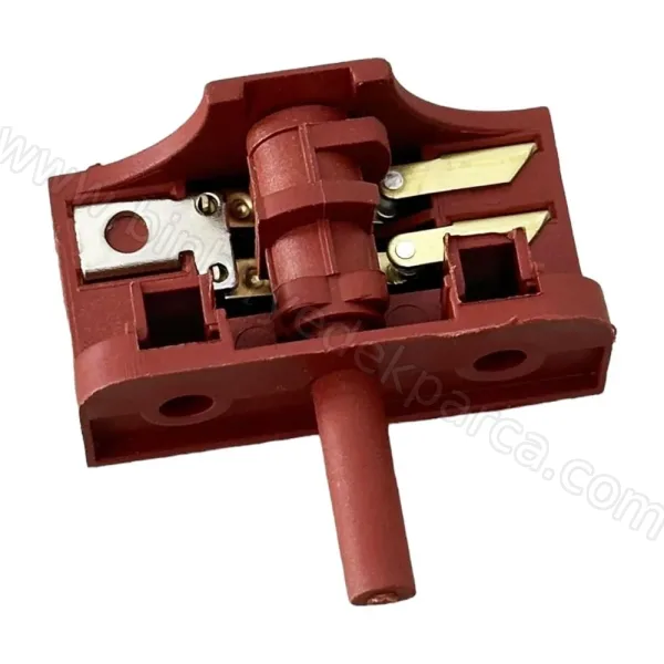 Fırın Mini Çevirme Şalteri Komütatör Anahtar 2li 20mm