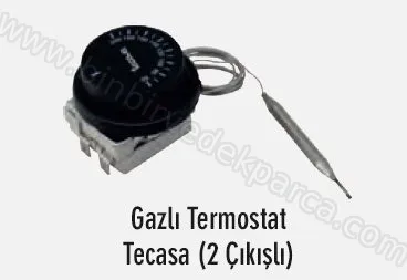 Fırın Termostat Gazlı 2 Çıkışlı (30-300) Derece