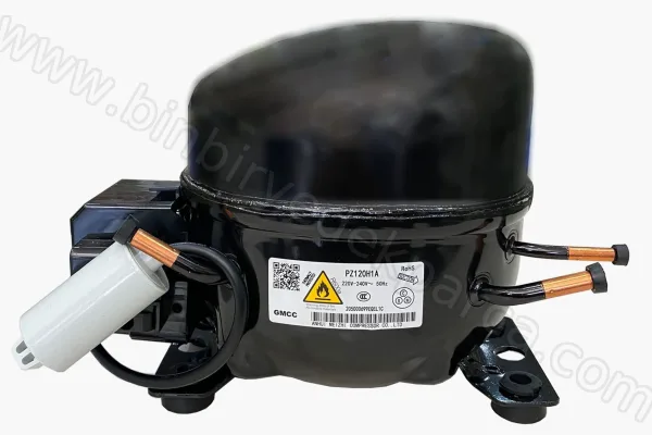 PZ120H1A Buzdolabı Motoru Kompresör 1/4++ Hp R600a 215W 185 Kcal