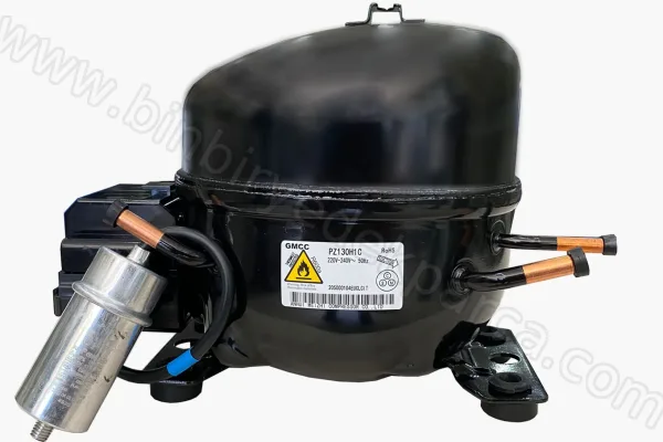 PZ130H1C Buzdolabı Kompresörü 1/4+++ Hp R600a 236W 203 Kcal