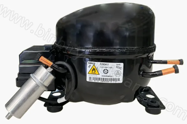 PZ80H1Y Çekmeceli Derin Dondurucu Buzdolabı Kompresörü 1/6 Hp R600a 147W 127 Kcal Motor