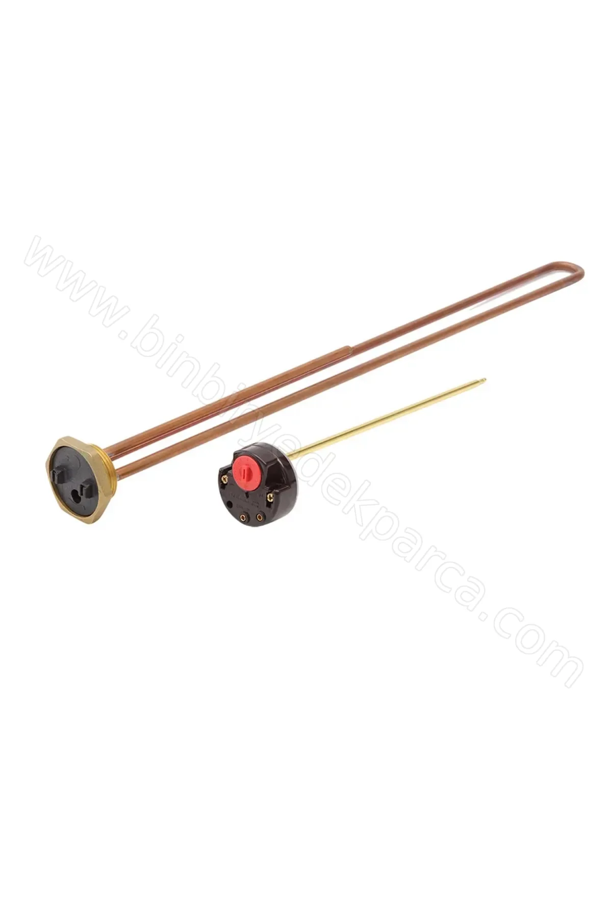 1-1/4 İtalyan Tip Güneş Enerjisi Rezistansı 3000W 220V Bakır Ø 8,5 mm – 90 cm