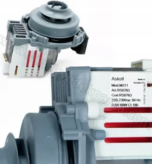 Bulaşık Makinesi Yıkama Motoru - C00303737