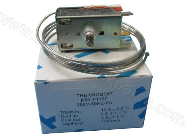 K50-1127 Su Sebili Havuz Termostatı Buzdolabı Mekanik Termostat 120cm
