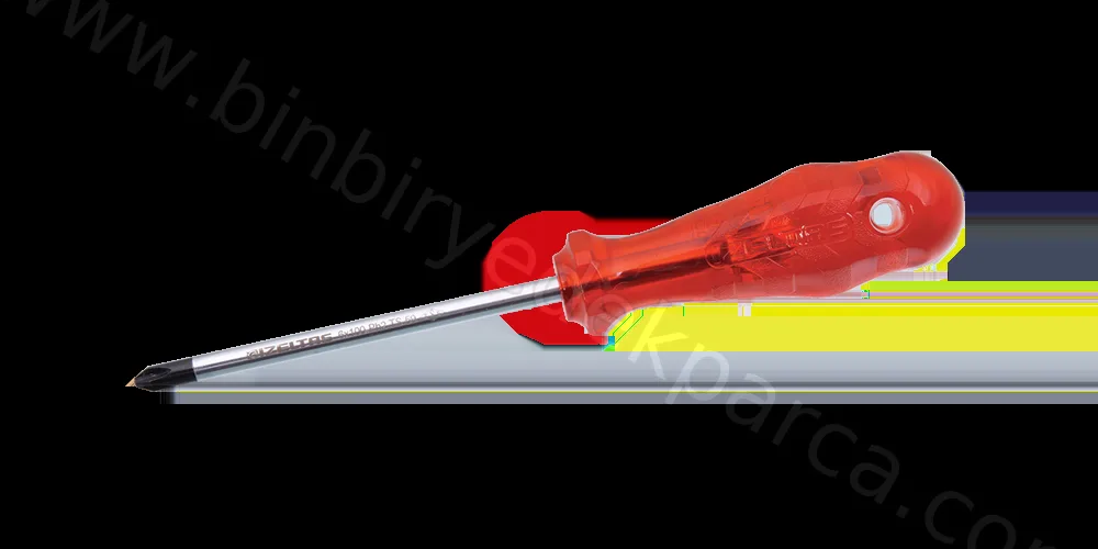 Kalın Uçlu Yıldız Tornavida 5X125 1 Adet Ph 2 Uçlu