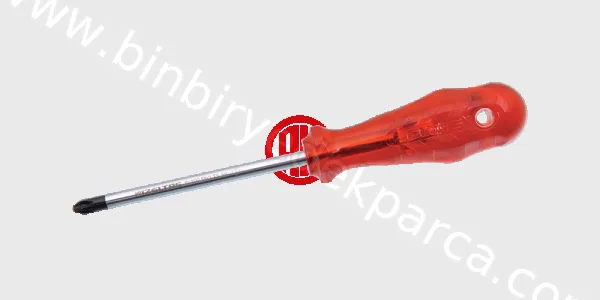 Kalın Uçlu Yıldız Tornavida 5X125 1 Adet Ph 2 Uçlu