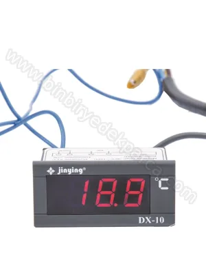Kasap Ve Market Buzdolabı Dijital Termostat Jinying DX-10 220V Hassas Sıcaklık Kontrol Cihazı