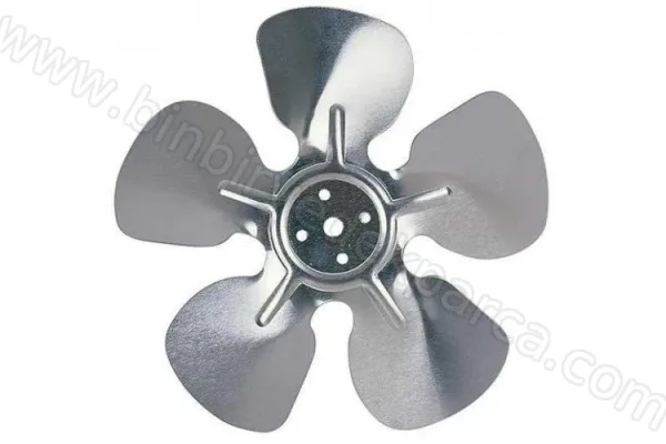 Kasap Ve Market Buzdolabı Fan Motoru Pervane 150mm 25 Derece Emici