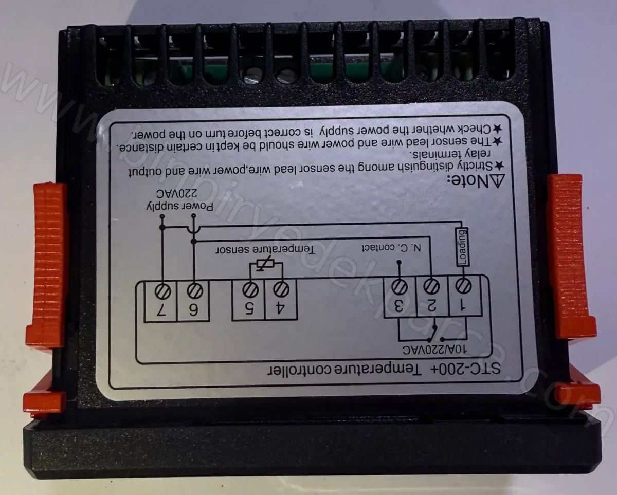 Kasap Ve Market Buzdolabı stc-200+ Dijital Termostat Tek Prop