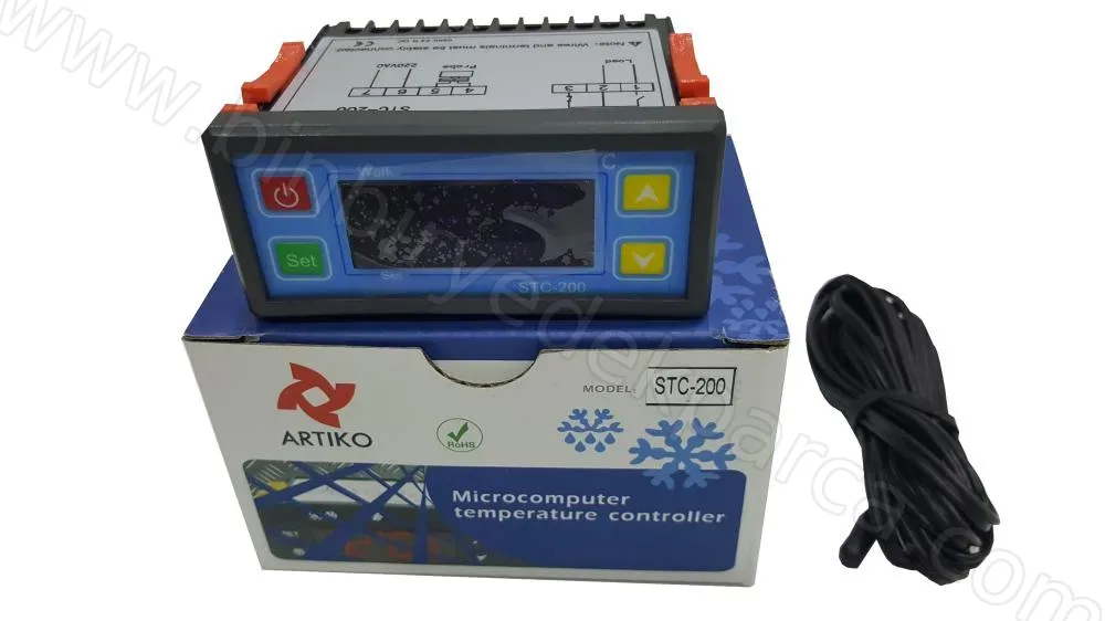 Kasap Ve Market Buzdolabı stc-200+ Dijital Termostat Tek Prop
