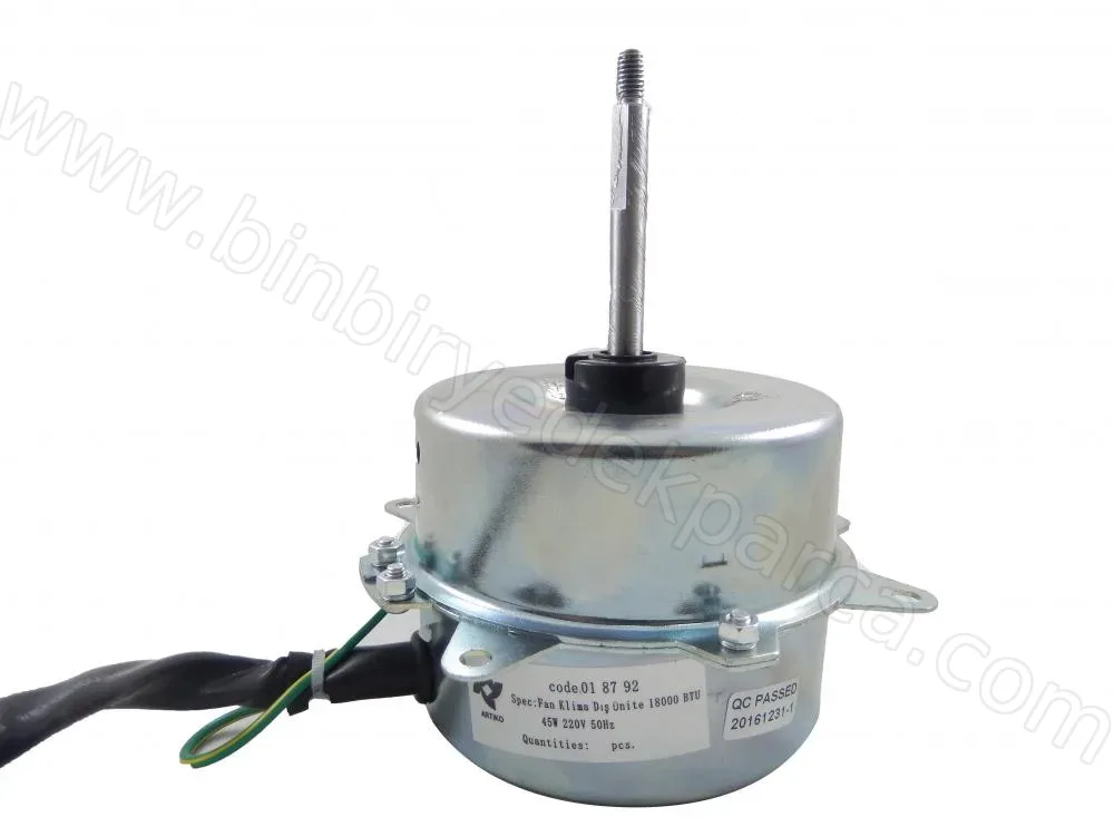 Klima Fan Motoru Dış Ünite 18000 Btu 45W 220V 50HZ