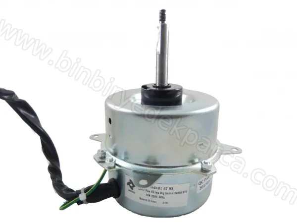 Klima Fan Motoru Dış Ünite 24000 Btu 75W 220V 50HZ