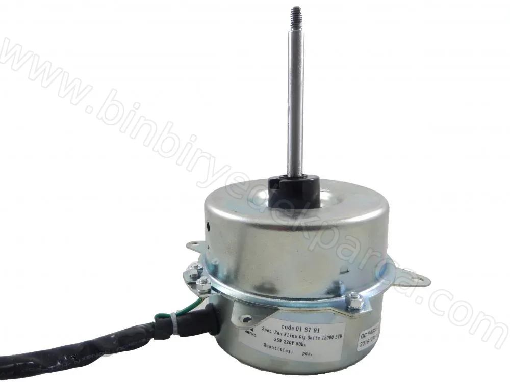 Klima Fan Motoru Dış Ünite 9000 Btu 20W 220V 50HZ