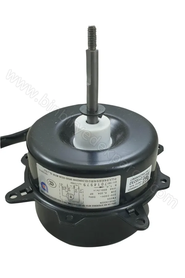 Klima Fan Motoru İç Ünite 35W 220V 50HZ