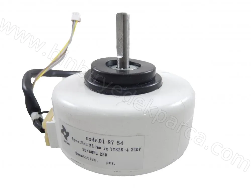 Klima İç Fan Motoru YYS10-4 10W 9.000 Btu Uyumlu (İnverter Değildir)