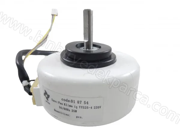 Klima İç Fan Motoru YYS10-4 10W 9.000 Btu Uyumlu (İnverter Değildir)