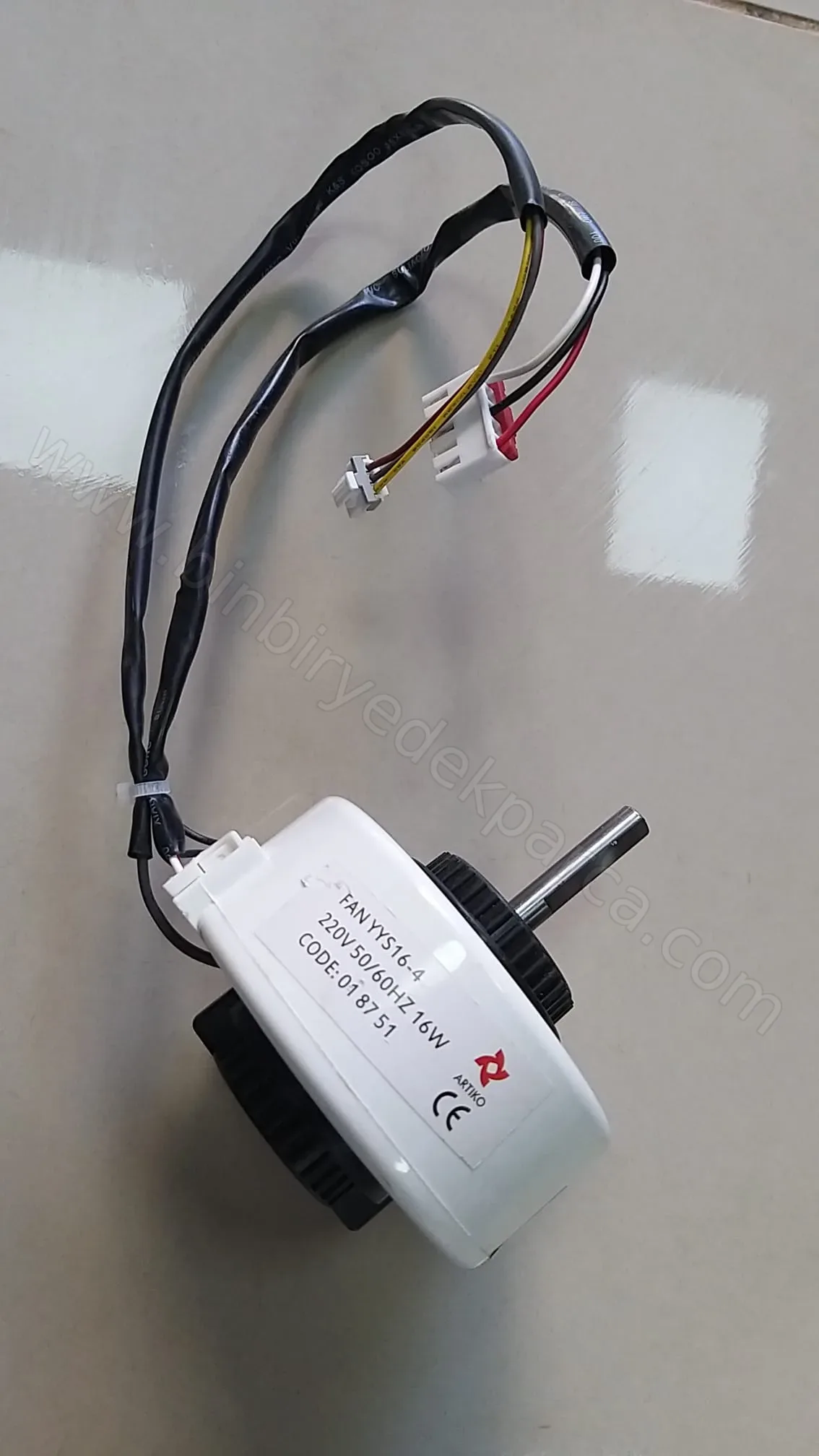 Klima İç Fan Motoru YYS16-4 16W 12.000 Btu Uyumlu (İnverter Değildir)