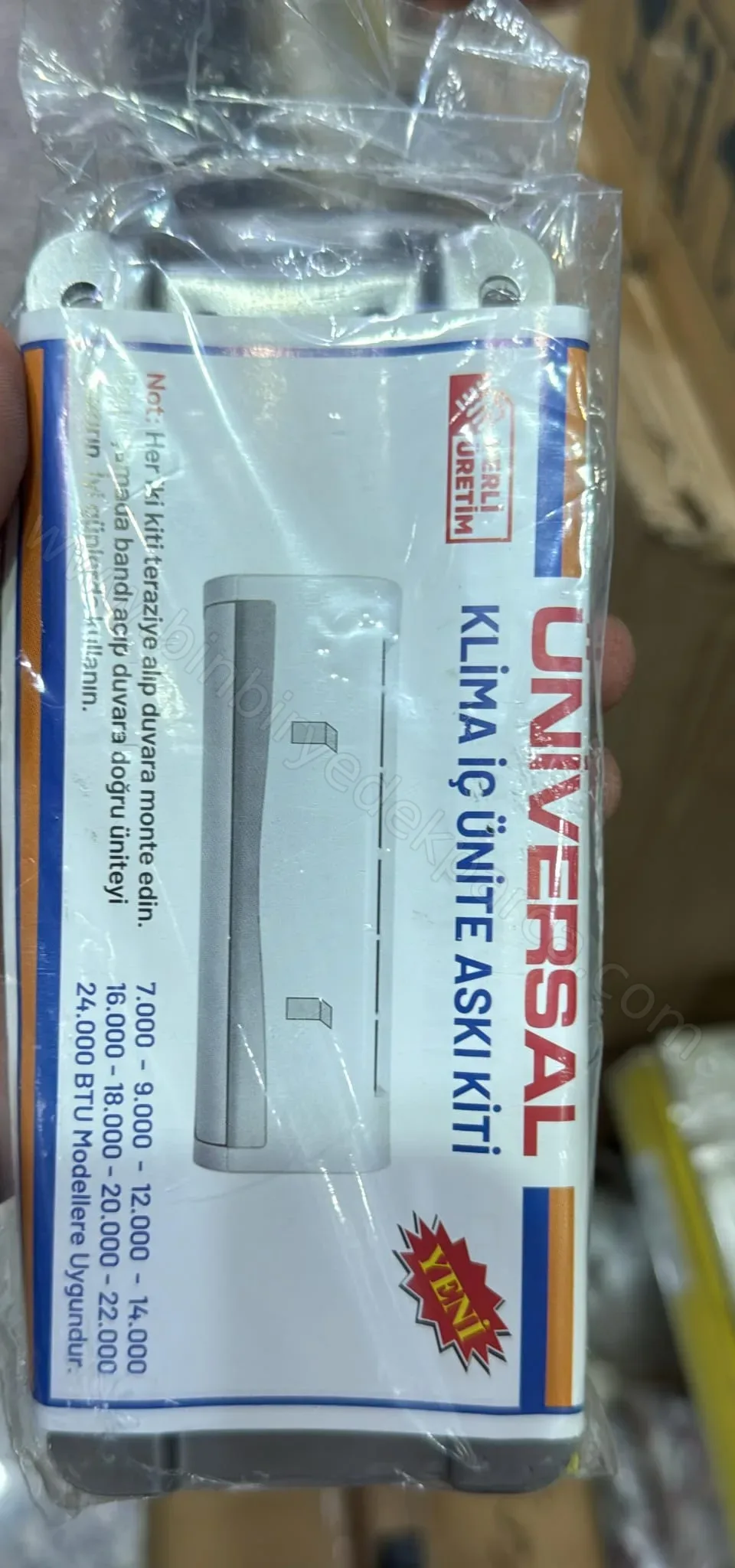 Klima İç Ünite Askı Sacı Tüm Markalara Uyumlu