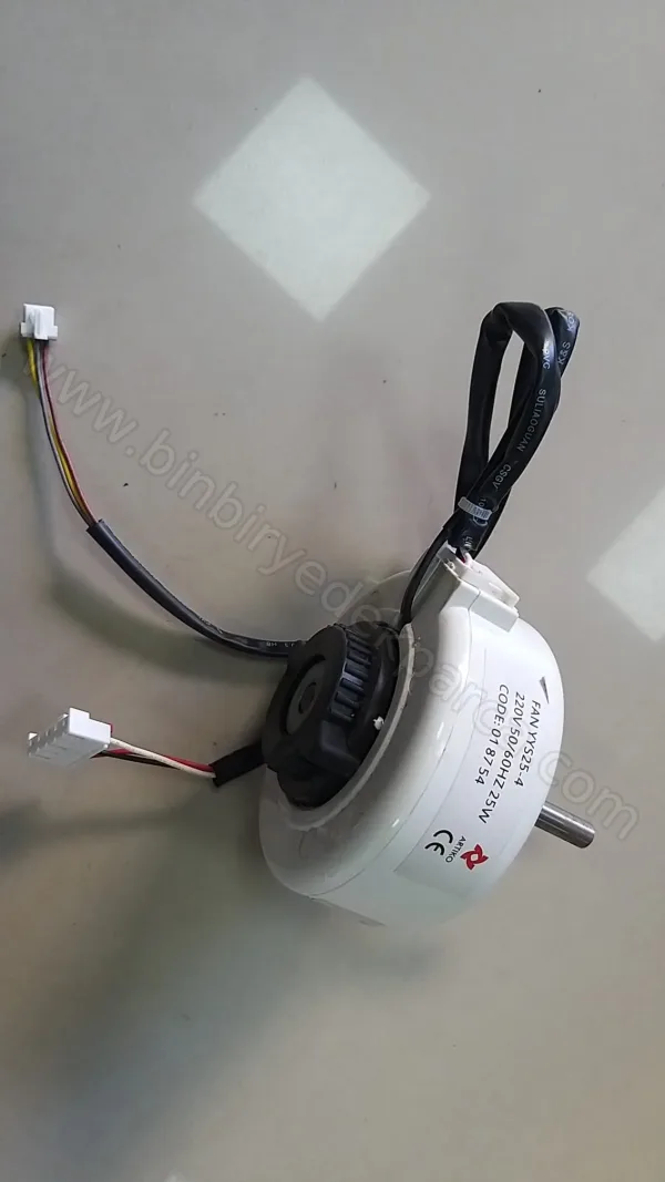 Klima İç Ünite Fan Motoru YYS25-4 25W 24.000 Btu 220V (İnverter Değildir)