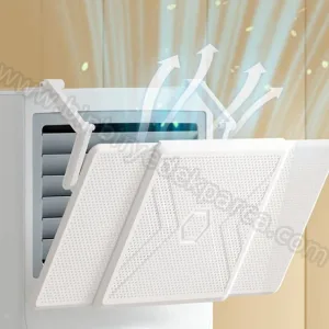 Klima Rüzgar Yönlendirici 45-58 Cm Ayarlanabilir | 30.000 Btu Ve 50.000 Btu Klima Uyumlu Hava Deflektörü