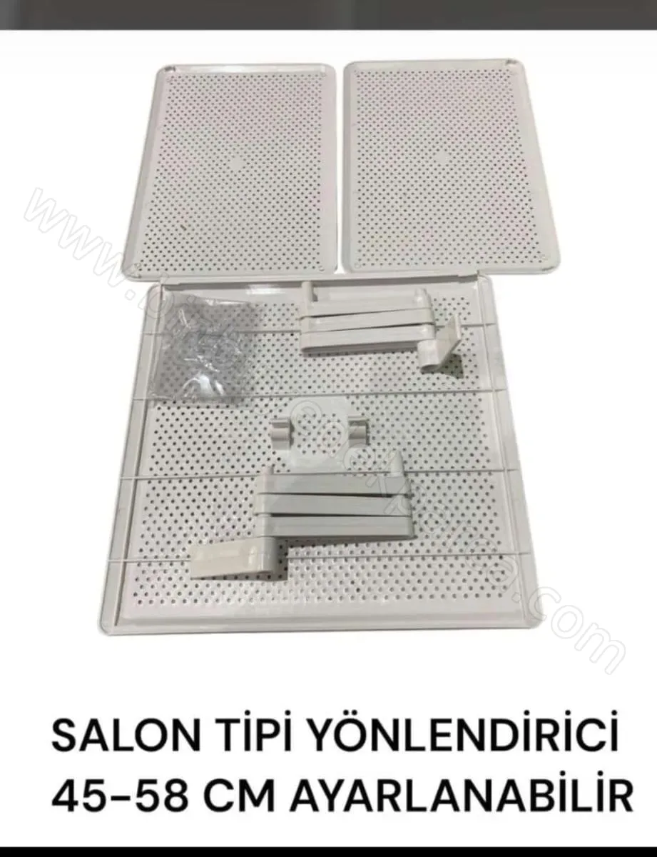 Klima Rüzgar Yönlendirici 45-58 Cm Ayarlanabilir | 30.000 Btu Ve 50.000 Btu Klima Uyumlu Hava Deflektörü
