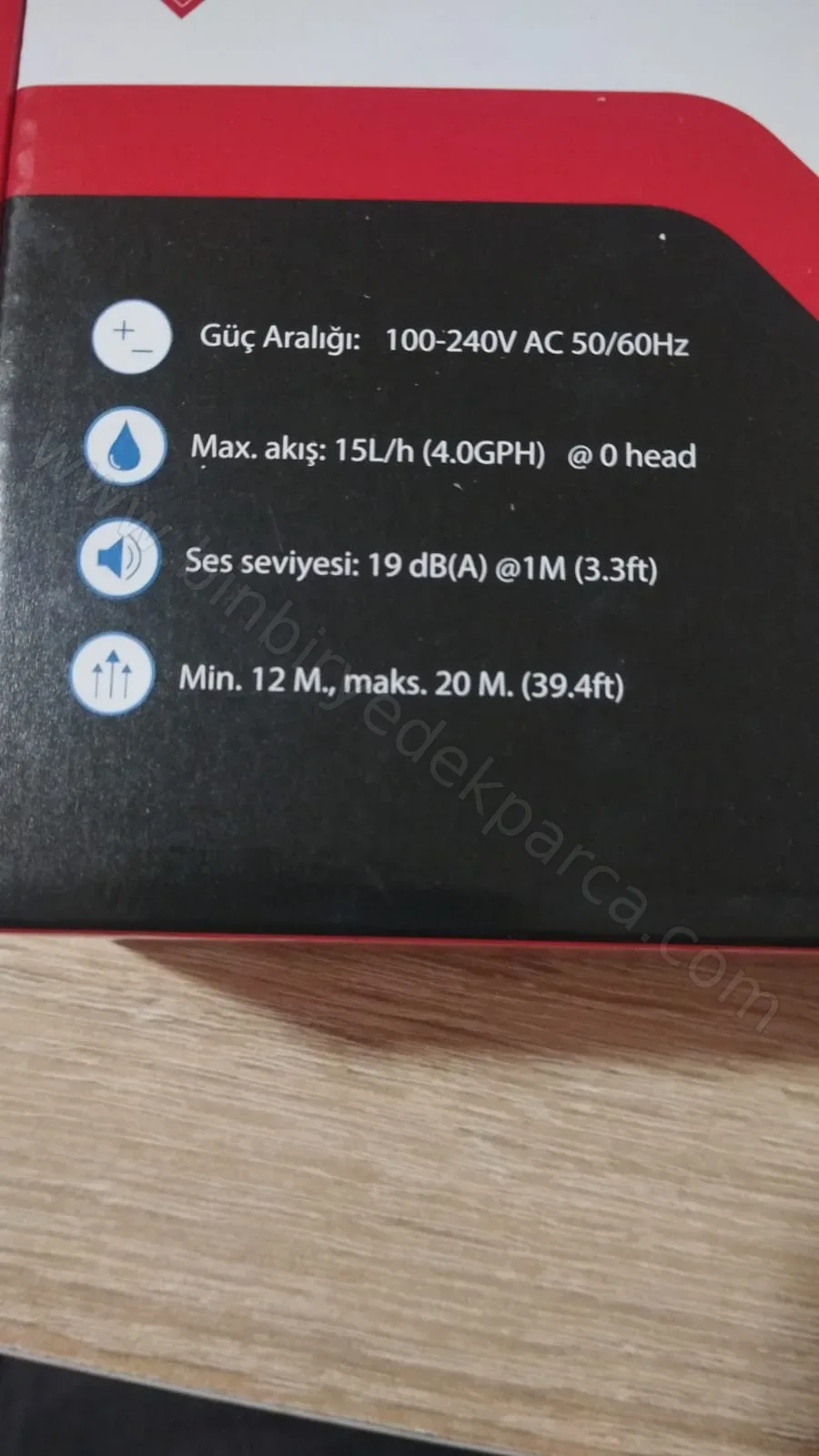 Klima Ve Genel Amaçlı Mini Su Tahliye Pompası