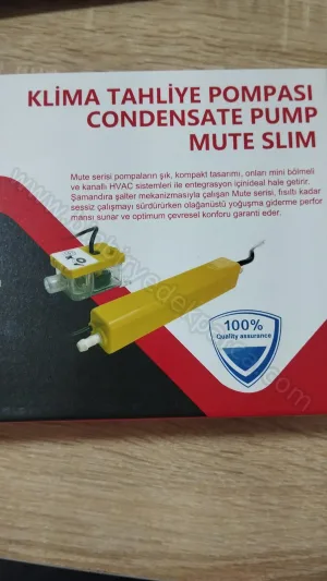 Klima Ve Genel Amaçlı Mini Su Tahliye Pompası