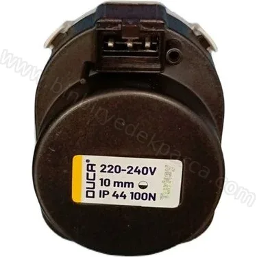 kombi 3 yollu step motor yuvarlak gri eca emas 10 mm