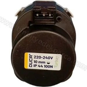kombi 3 yollu step motor yuvarlak gri eca emas 10 mm