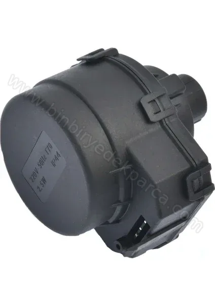 Kombi 3 Yollu Vana Motoru 220 V 7.5mm Yuvarlak Siyah İğne soketli
