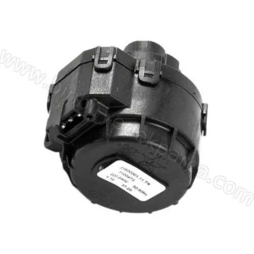 Kombi 3 Yollu Vana Motoru 220 V 7.5mm Yuvarlak Siyah İğne soketli
