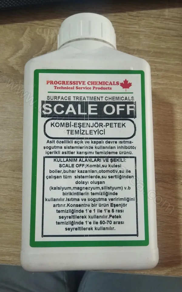 Kombi-Eşenjör-Petek Temizleyici İlaç 1.5 Kg