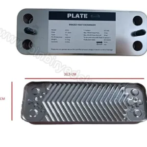kombi plaka eşanjör aden 12 plaka 