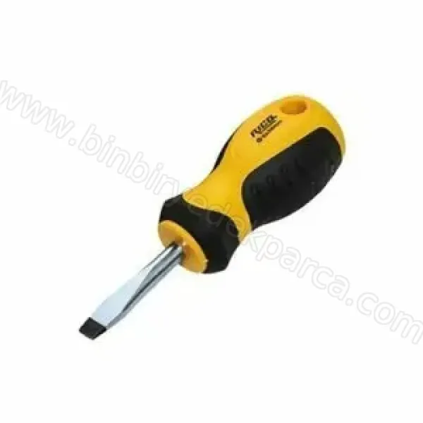 Küçük Düz Takoz Tornavida Topak 1 Adet 6X38 mm