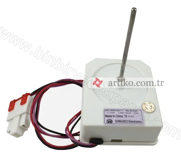 Buzdolabı Fan Motor ZW48/05 Kare 13V 2.80W Dc
