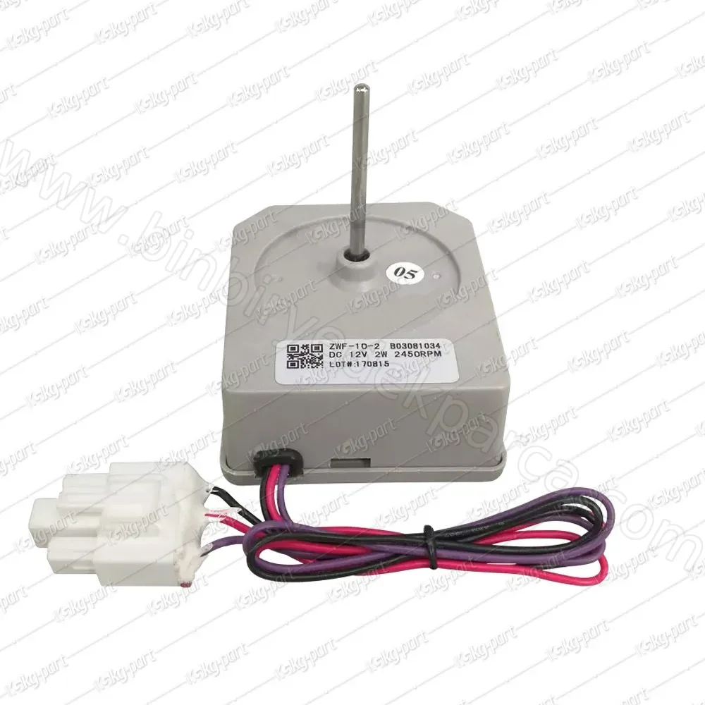 Buzdolabı Fan Motoru No-Frost ZWF-10-2 B03081034 DC12V 2W 2450 Rpm Cw