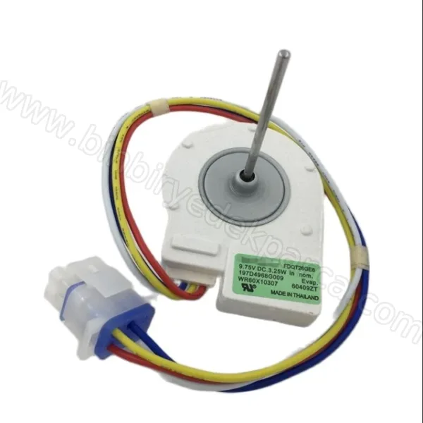 Buzdolabı Fan Motoru Nofrost Dc 9,75V-12V 2-3W 2100 Rpm