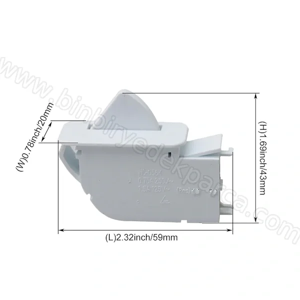 Buzdolabı Kapak Butonu Anahtar 6600JB1010A