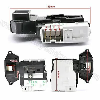 Çamaşır Makinesi Kapak Emniyet Anahtarı EBF49827802