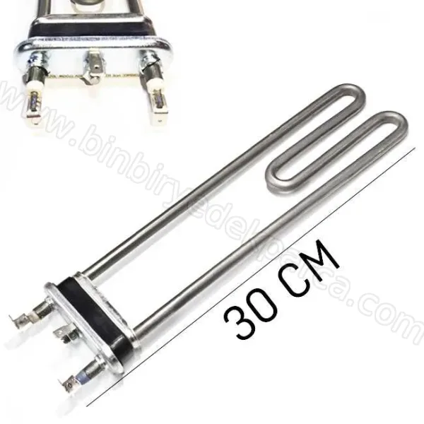 Çamaşır Makinesi Rezistansı 220V 3000W 30 Cm Cr-Ni Isıtıcı Rezistans