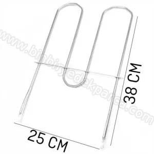 M Tipi Fırın Rezistansı 1000 Watt 38 Cm | 220V Fırın Isıtıcı Rezistans