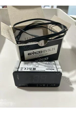 Market Ve Kasap Buzdolabı Evco Dijital Termostat EV3L21 Tek Problu Dokunmatik