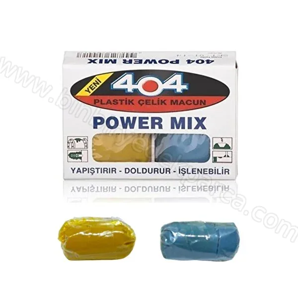 Metal Plastik Seramik Çelik 80 Gram 404 Yapıştırıcı Doldurur İşlenir Boyanabilir Güçlü Hamur Yapıştırıcı