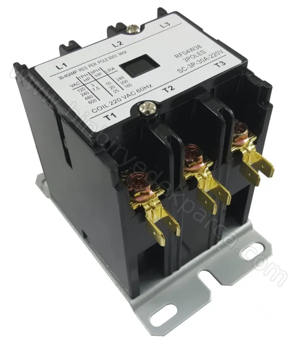 Motor Kontaktör Klima 3P-30A-220V