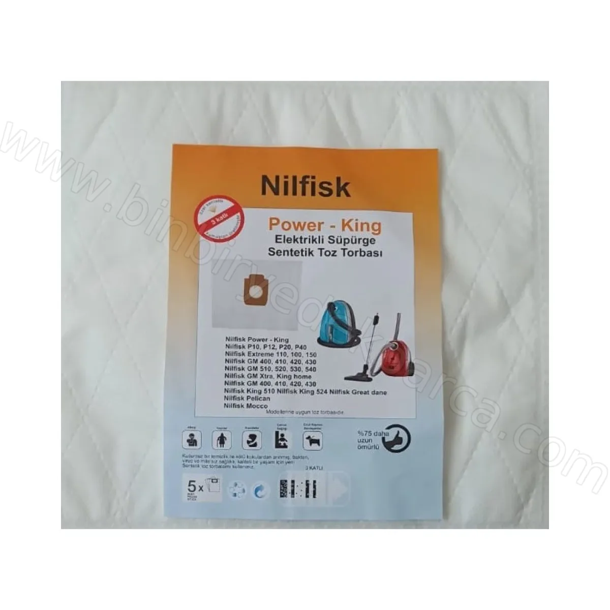 Elektrikli Süpürge Toz Torbası
