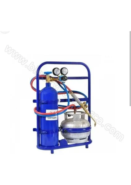 Oksijen Kaynak Seti 5 Litre Piknik Tüplü Sıfır Ürün | Taşınabilir Oksi Gaz Kaynak Seti