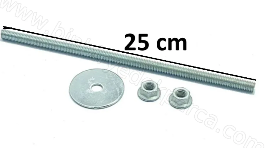 Pullu Somunlu 12 Mm Saplama Tij  1 Adet Fiyatı